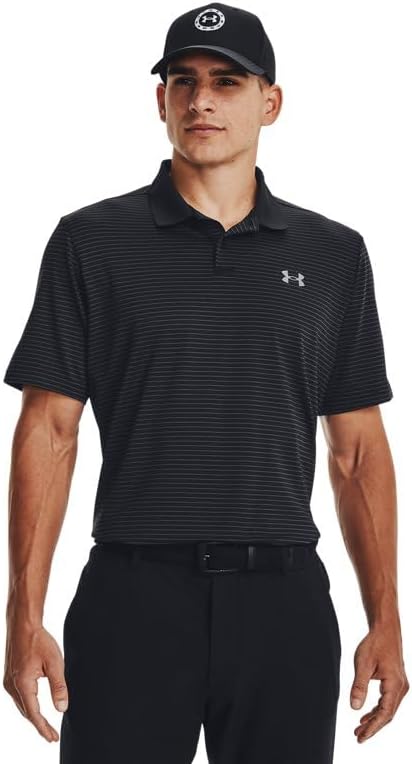 

Under Armour Unisex-Adult Men's Ua Matchplay Stripe Polo, Black