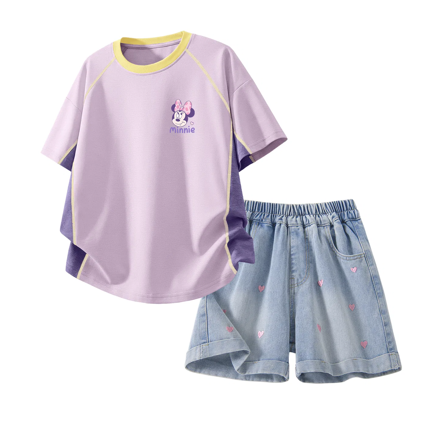 Спортивный костюм Disney Casual Sportswear 2 Pack Kids' фиолетовый и джинсовый синий