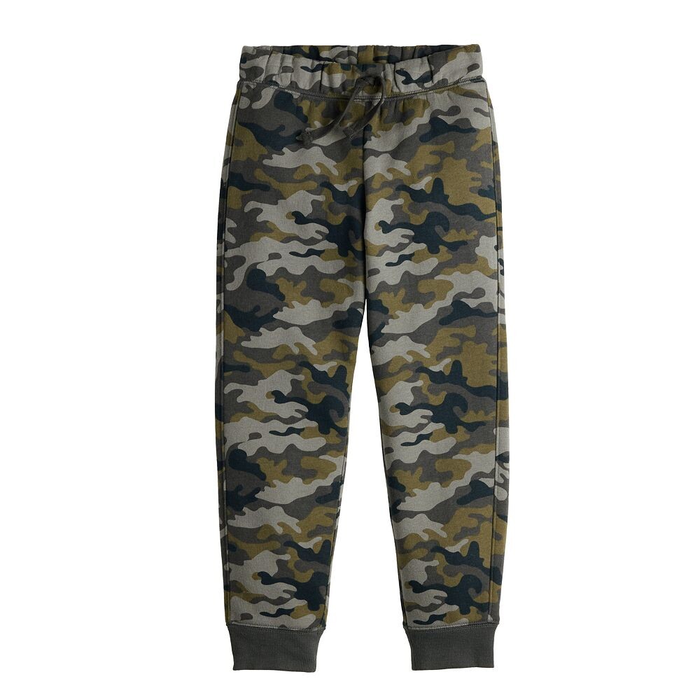 

Флисовые спортивные штаны Jumping Beans для детей 4–12 лет, цвет Olive Camo