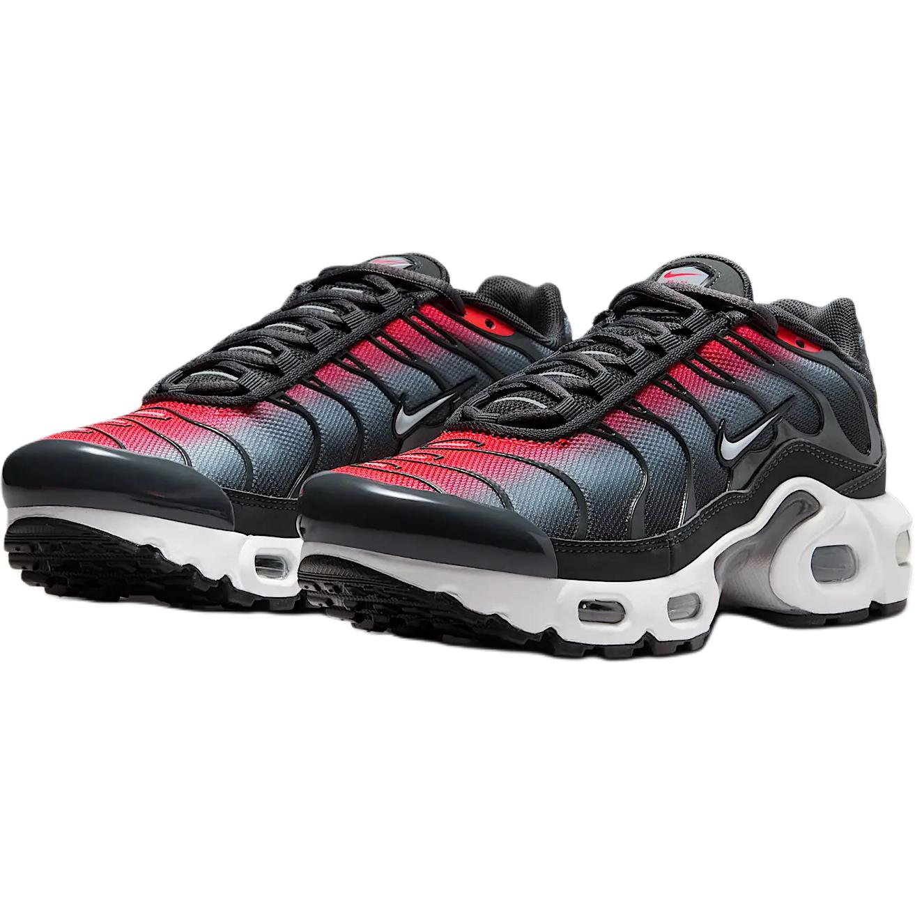 Кроссовки Air Max Plus Anti Kick с амортизацией и низким верхом для детей и подростков Nike, черный/красный — фото 3