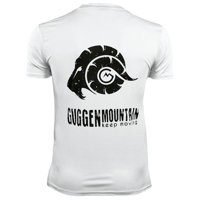 

Футболка Guggen Mountain, цвет white/white/black