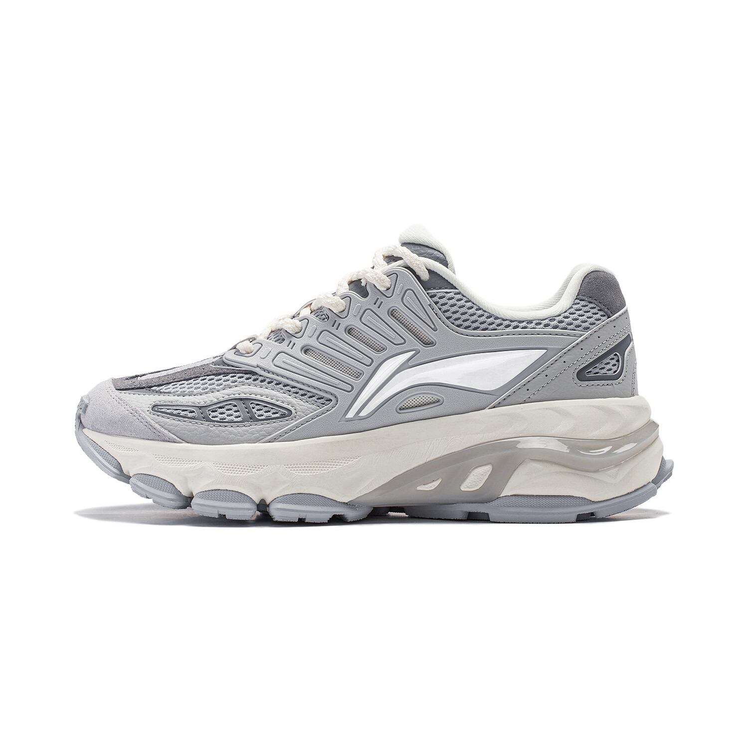 

Кроссовки LINING Twenty Mountains Lifestyle Shoes Women's Low-top Gray, серый
