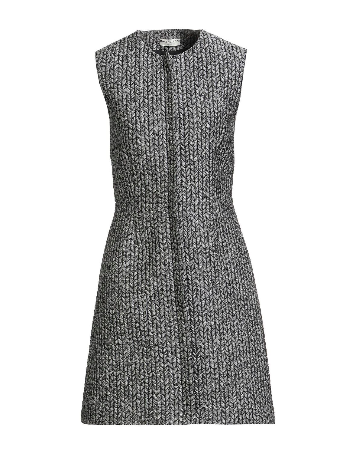 

Мини-платье Balenciaga, серый