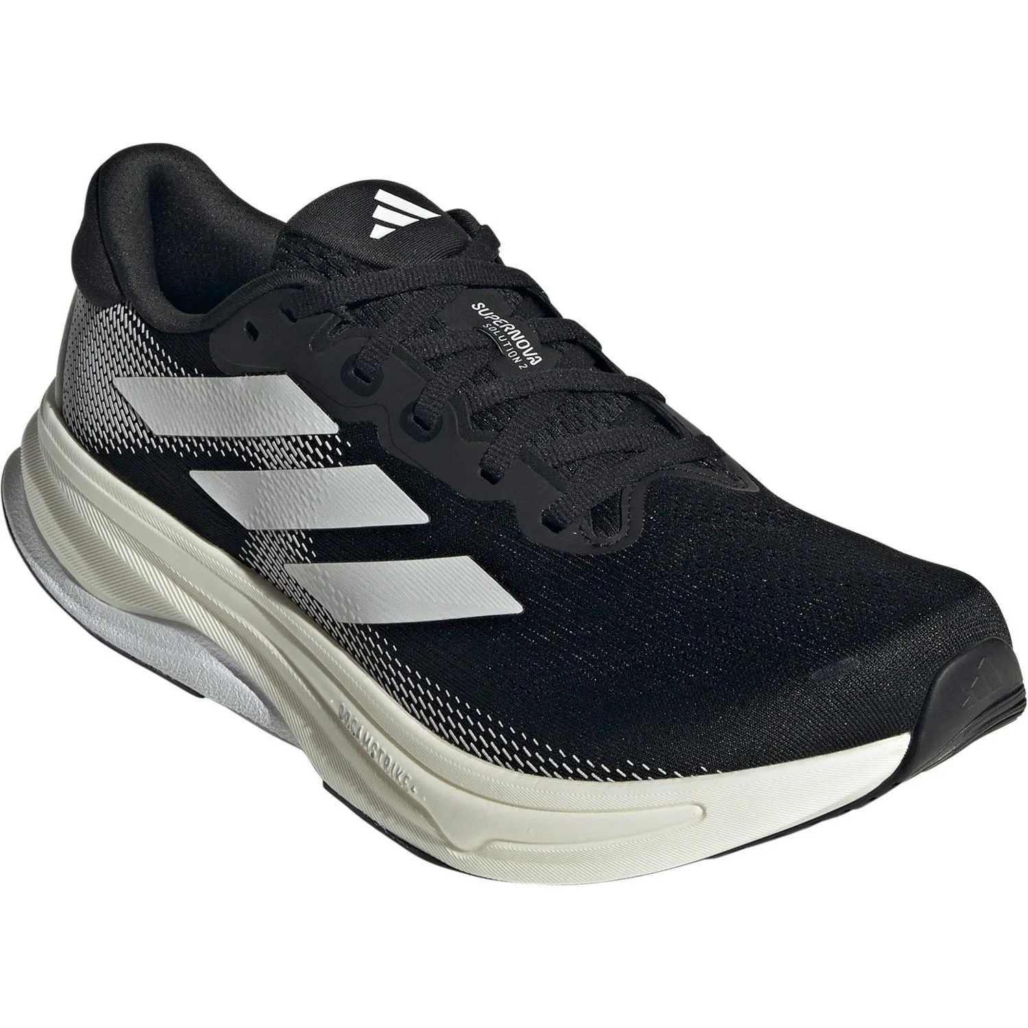 Мужские кроссовки Supernova Solution 2 для бега по дорогам adidas, Core Black/Ftwr White/Carbon — фото 3