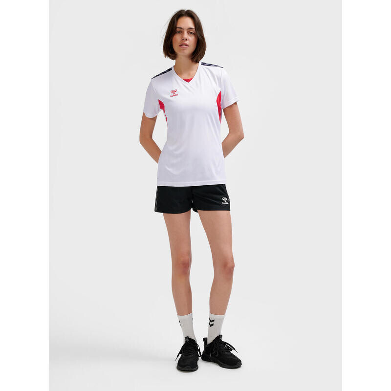 

Спортивная футболка Hummel, цвет weiss/rot/weiss