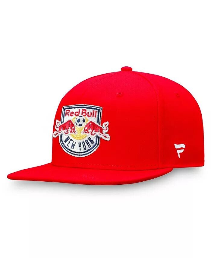 

Мужская красная бейсболка с эмблемой New York Red Bulls Snapback Fanatics