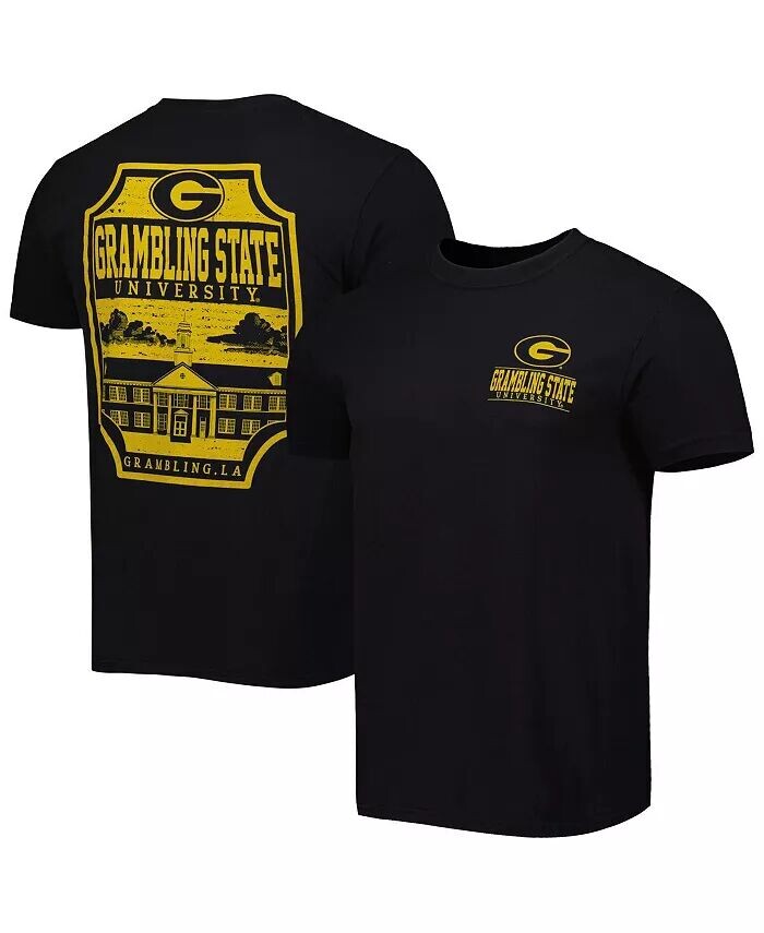 

Мужская черная футболка с логотипом Grambling Tigers Campus Icon Image One, черный