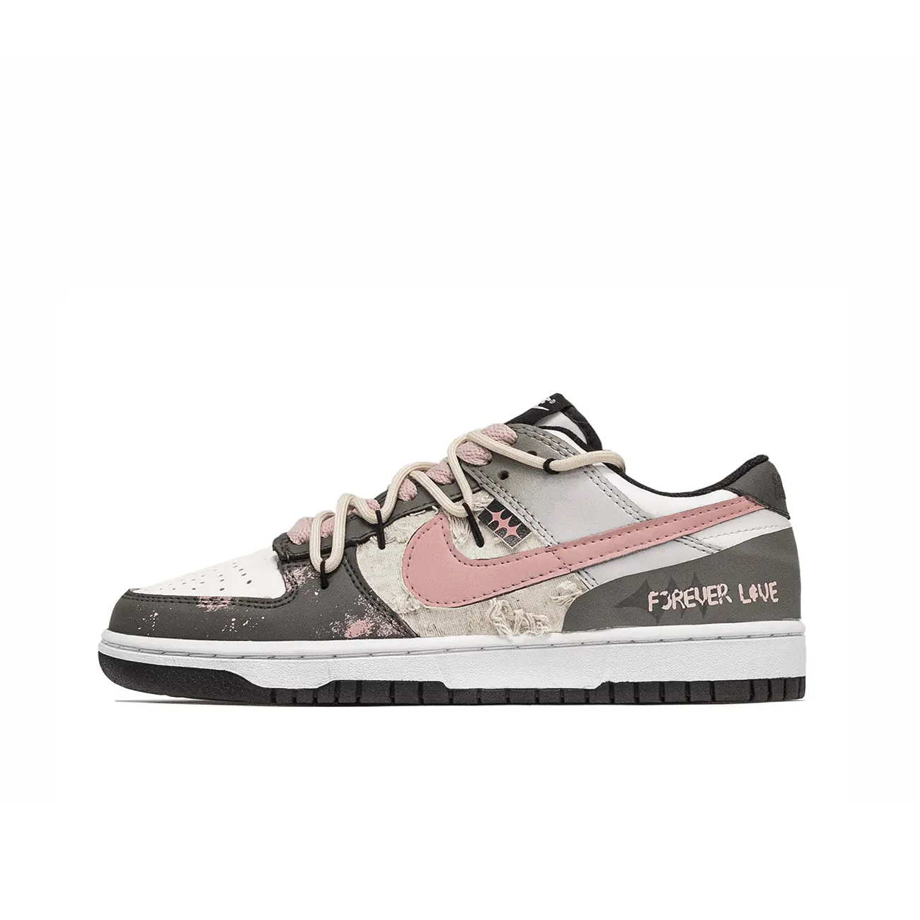 

Nike Кроссовки для скейтбординга Dunk San River, Critical Moment, износостойкие, низкие, мужские, коричневые, розовые