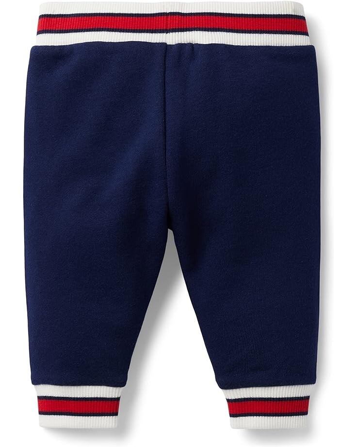 

Брюки Janie and Jack Varsity Joggers, синий