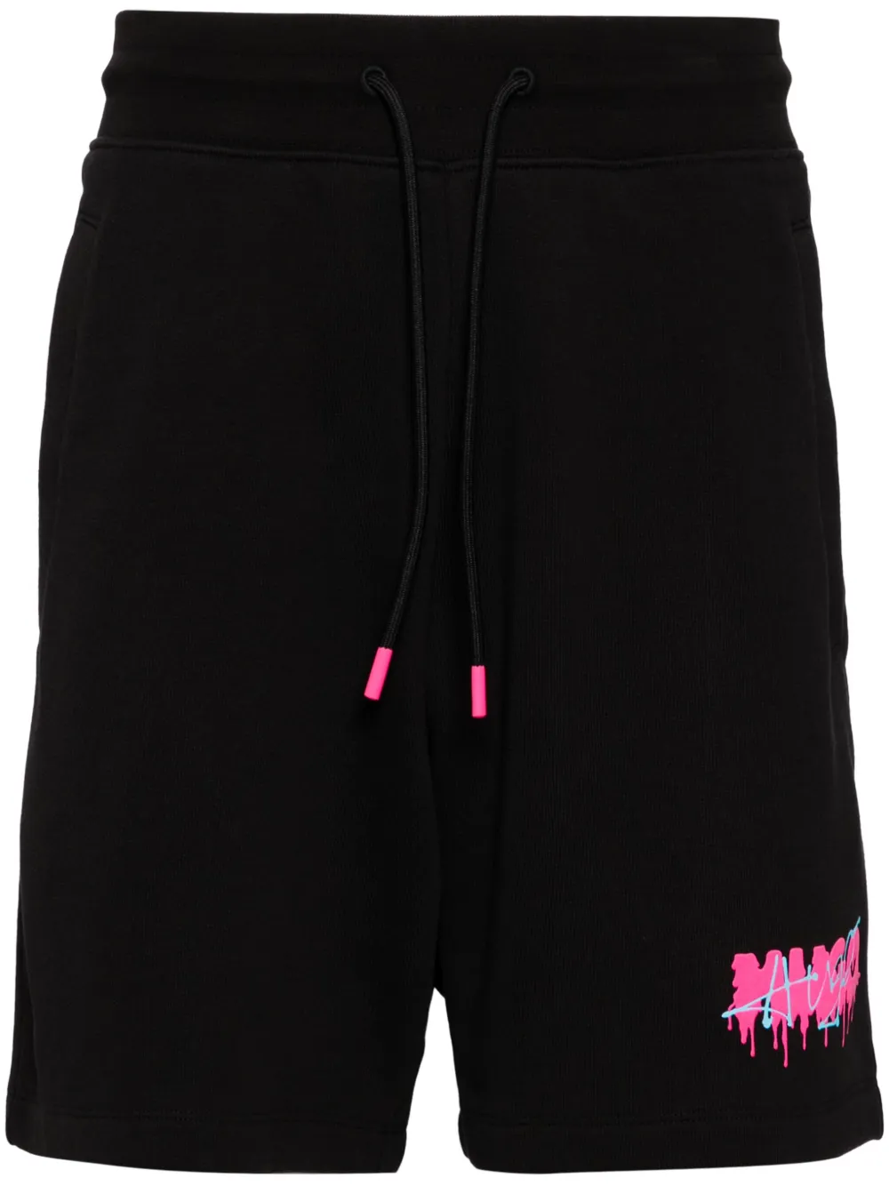 

Спортивные шорты с логотипом Hugo, черный
