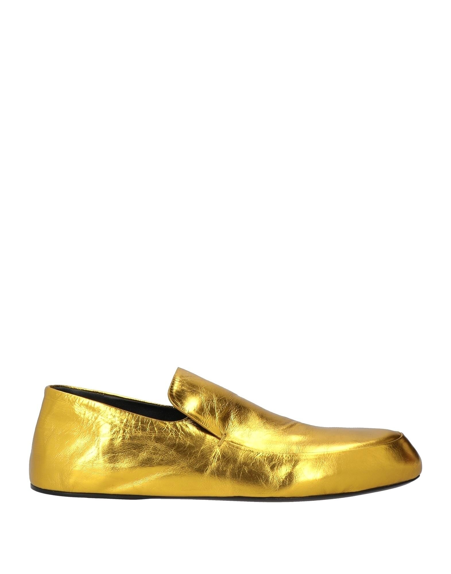 Лоферы Jil Sander, золотой