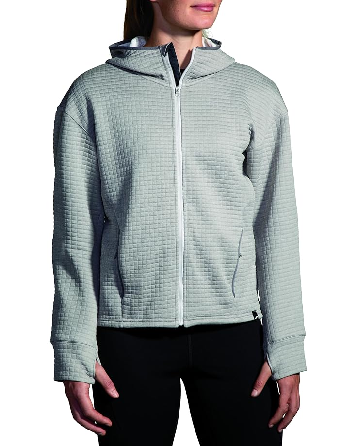 

Худи Brooks Activate Midweight Hoodie, цвет Heather Ash