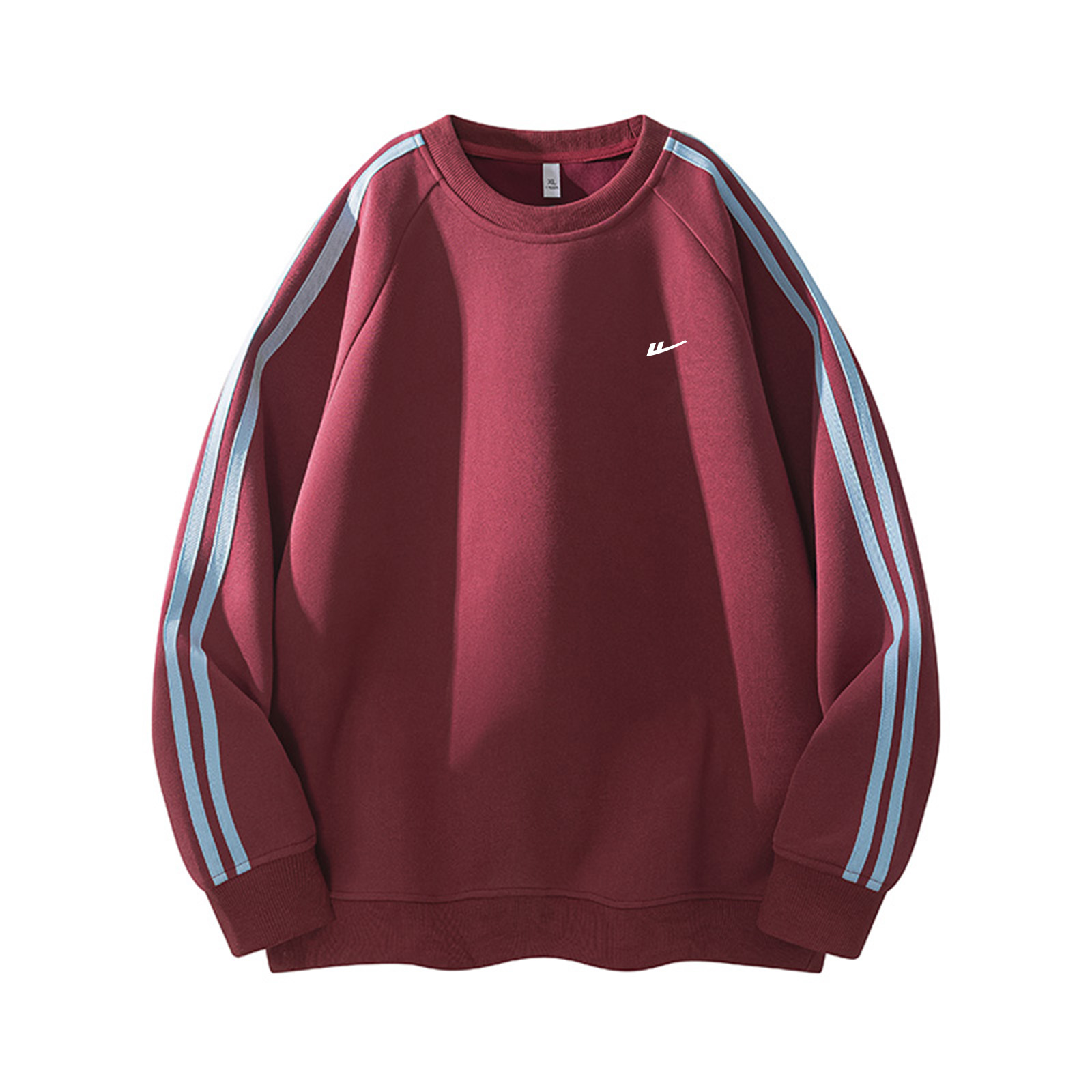 

WARRIOR Свитшот женский бордовый [Free DIY Brand Merch] Crew Neck Moderate