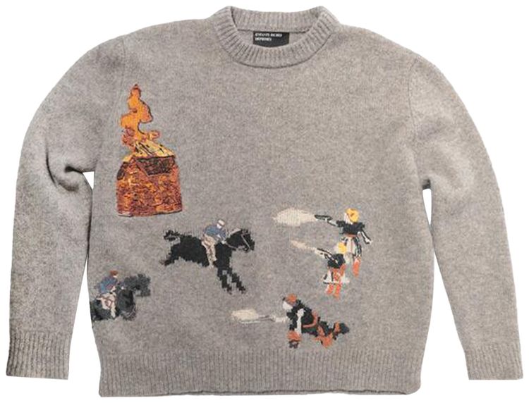 

Свитер Enfants Riches Déprimés Come Live With Me, цвет "Серый"