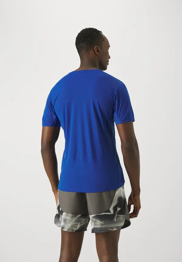 Футболка спортивная Adidas Performance Adizero tee, королевский синий — фото 3