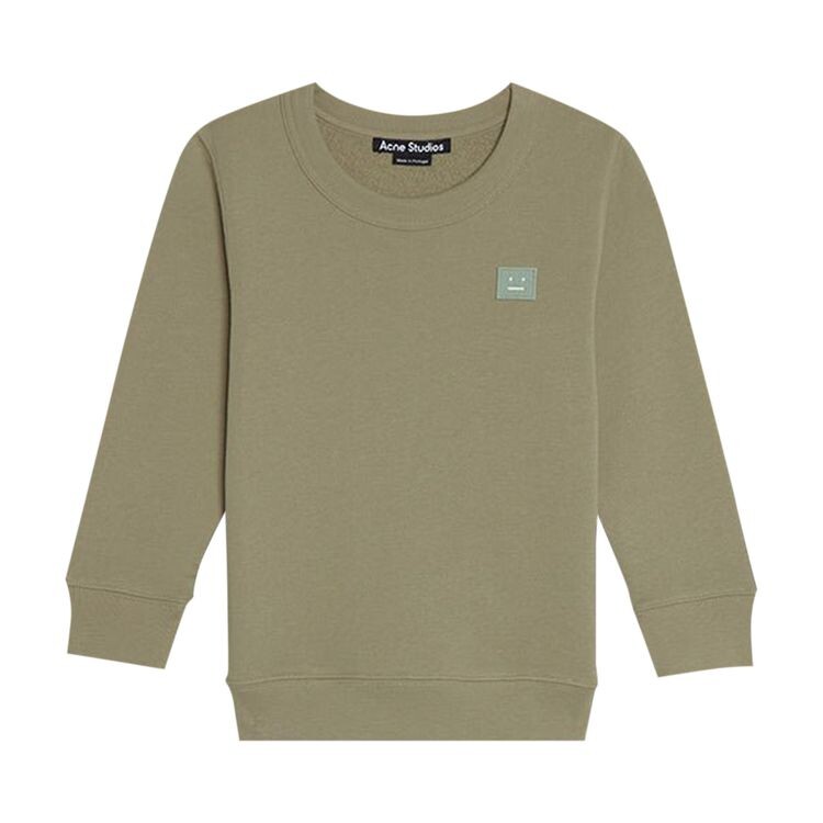 

Толстовка Acne Studios Kids Crewneck Sweatshirt Eucalyptus Green, зеленый