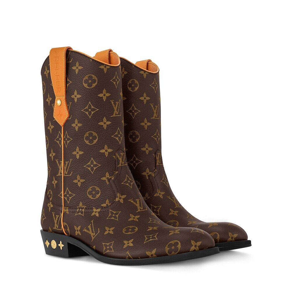 

Ботинки LV Rider Louis Vuitton, коричневый