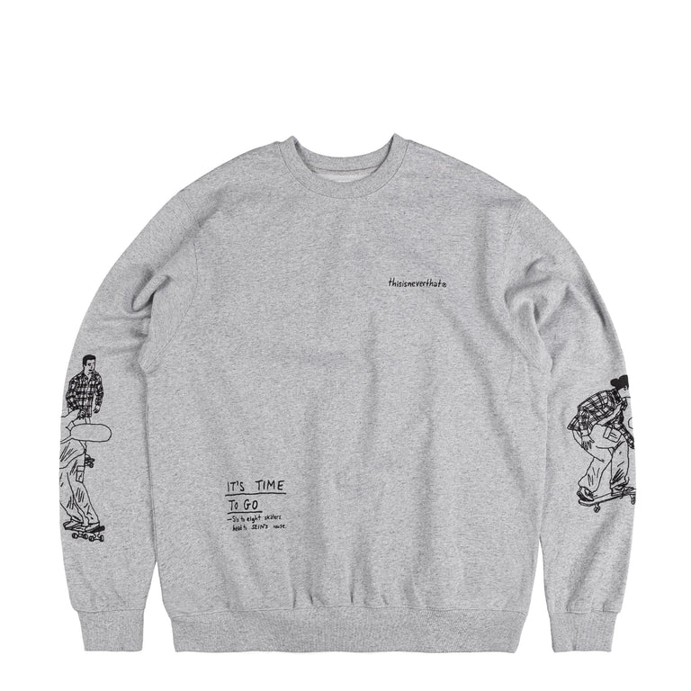 

Свитер sketch embroidery crewneck Thisisneverthat, серый