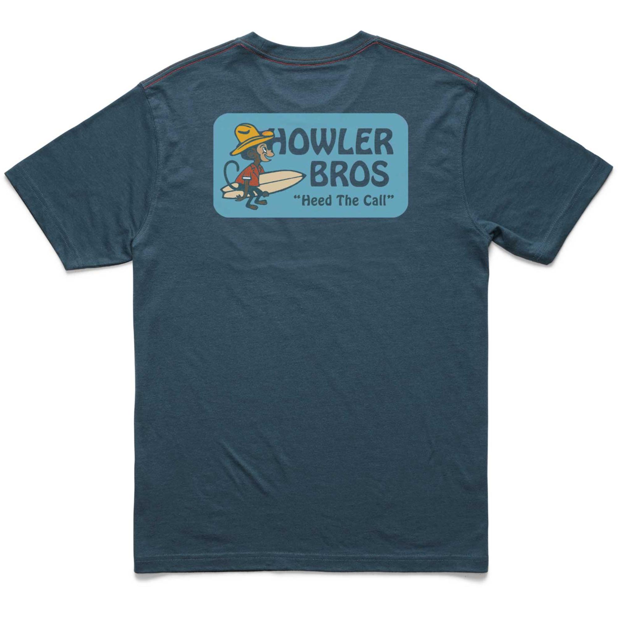 

Мужская футболка с коротким рукавом Howler Brothers, El Monito Surfs/Key Largo