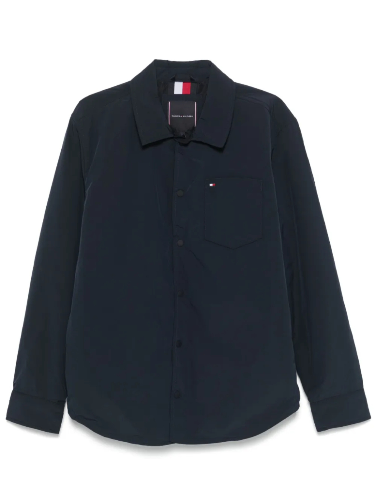

Пуховик с логотипом Tommy Hilfiger, синий