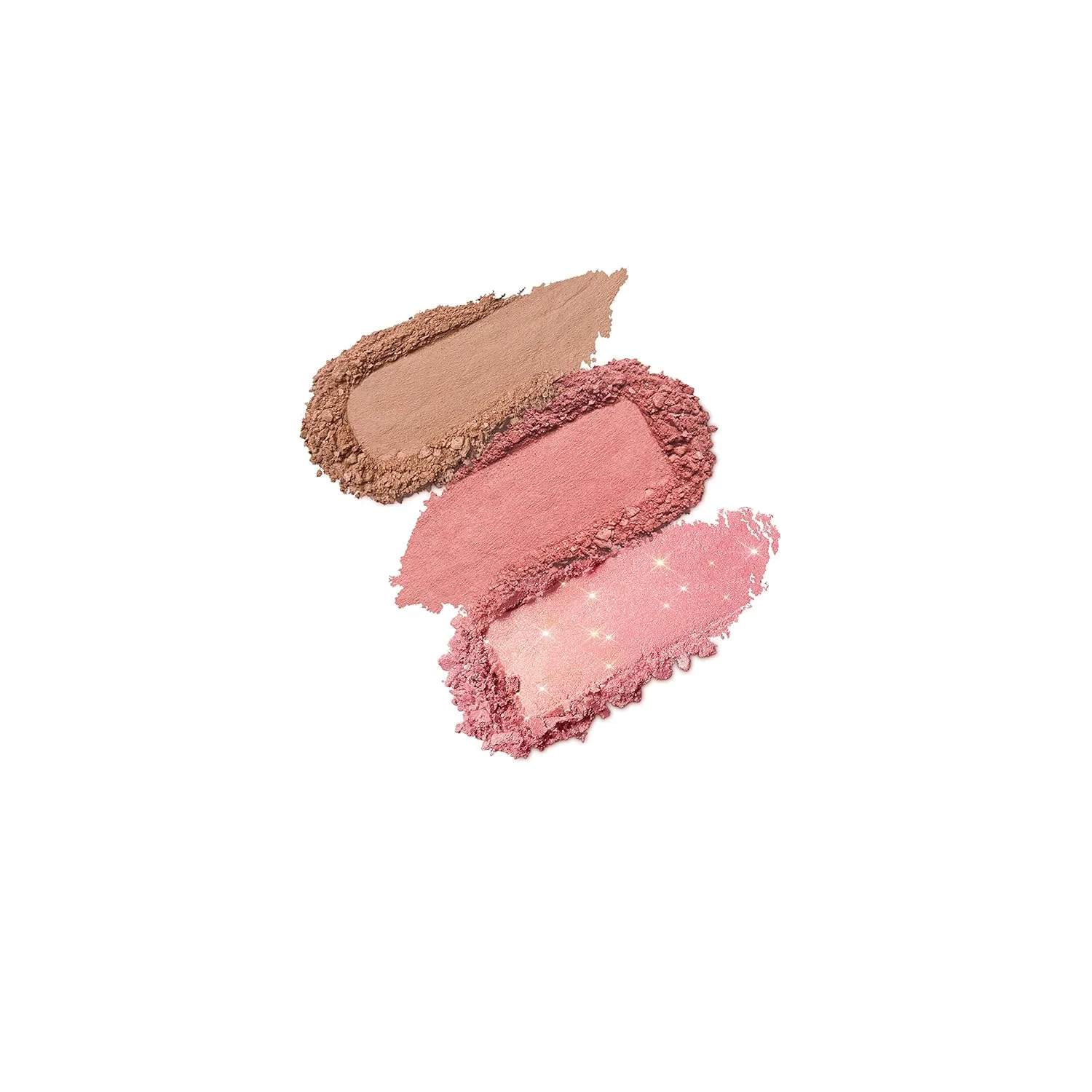 Палетка KIKO Milano Multi Finish Trio Blush & Bronzer 02 Kiko Milano, Pink Rose — фото 2