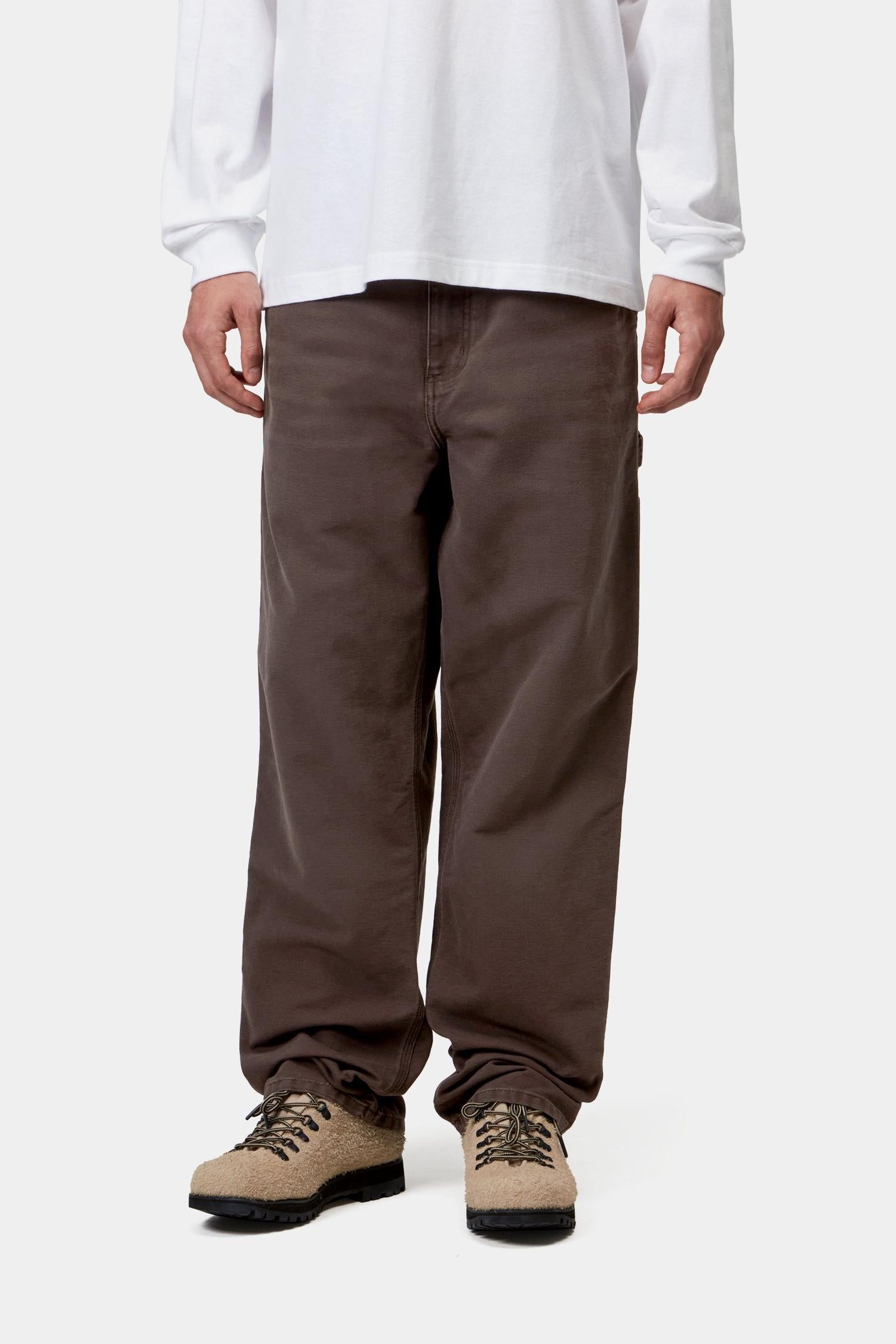 

Брюки Single Knee из канваса Dearborn (Stone, 100% органический хлопок) Carhartt, коричневый