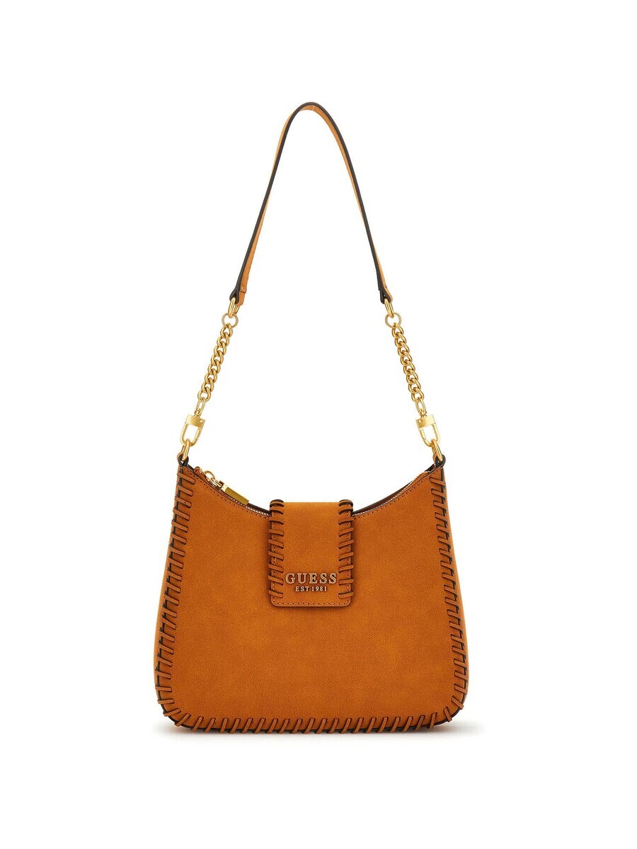 

Сумка через плечо GUESS Shoulder Libera, коричневый