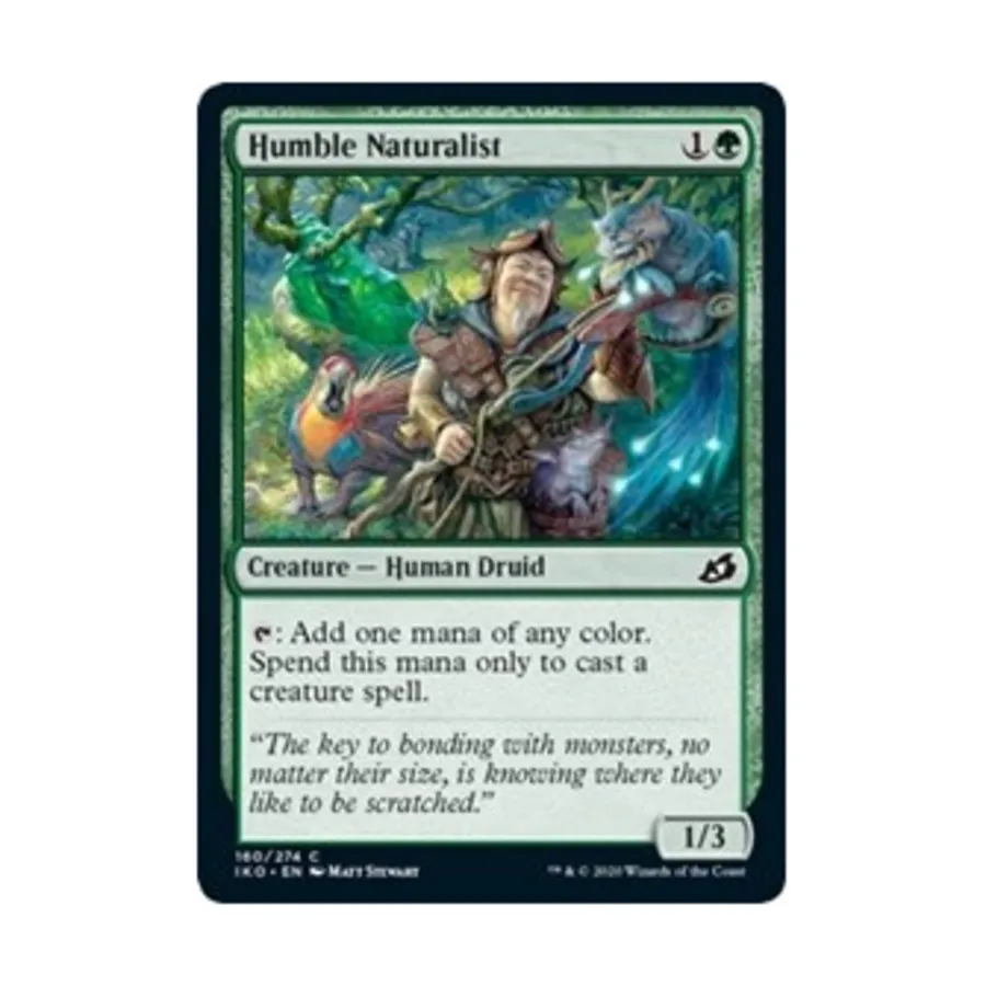 

CCG Скромный натуралист (К), MTG - Ikoria - Lair of Behemoths