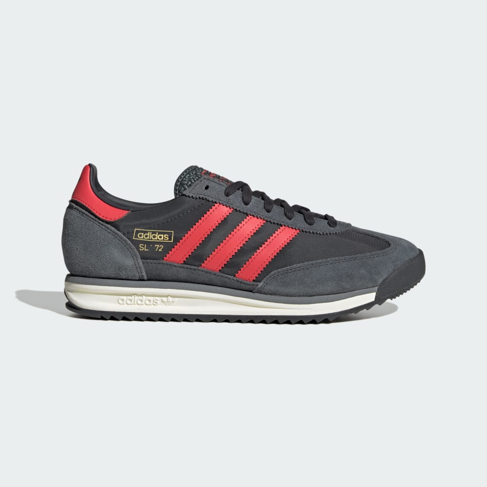 

Кроссовки Adidas SL 72 RS Shoes, цвет Carbon/Real Coral/Grey Six