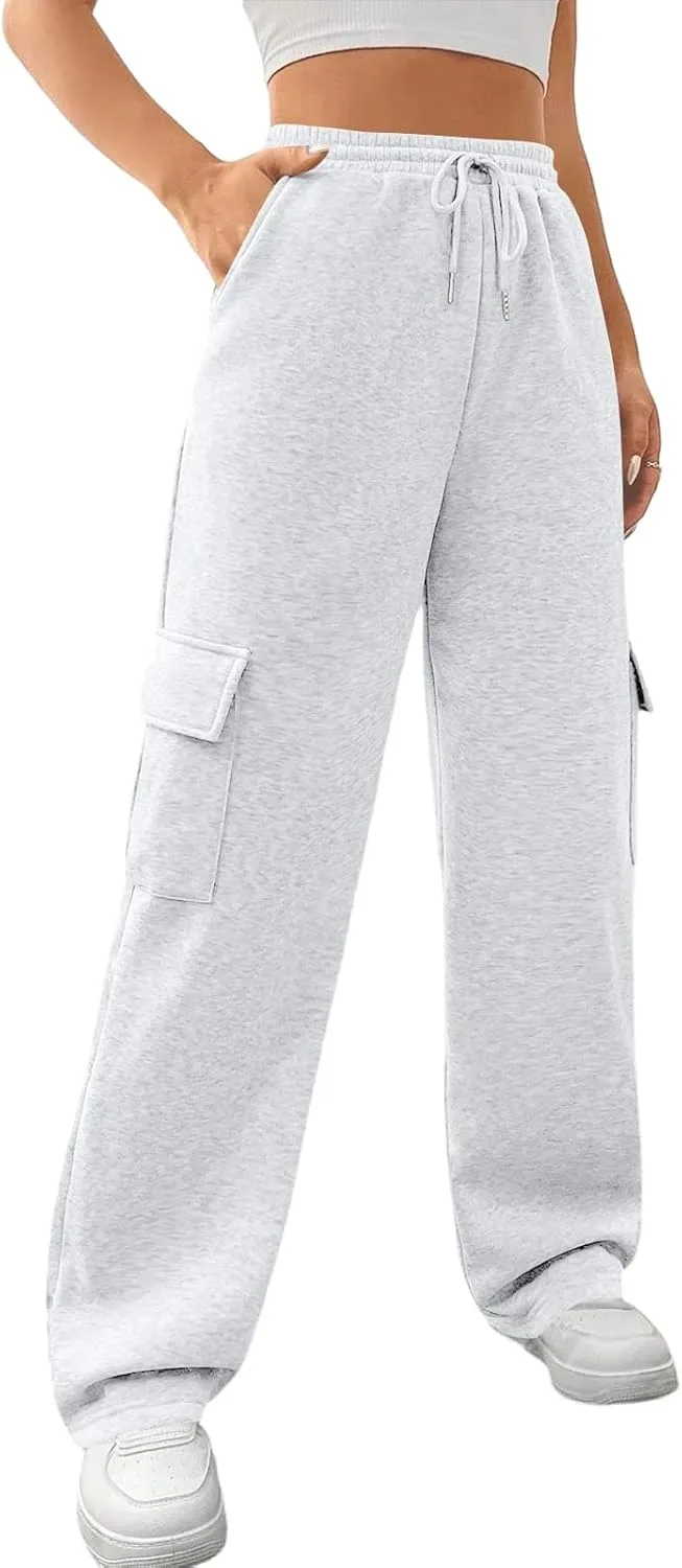 

Женские палаццо брюки летние бохо с широкими штанинами и эластичным поясом RODYETQQ