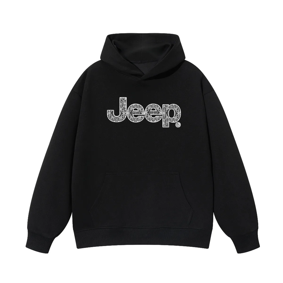 Толстовка с капюшоном для школьников Jeep, черный