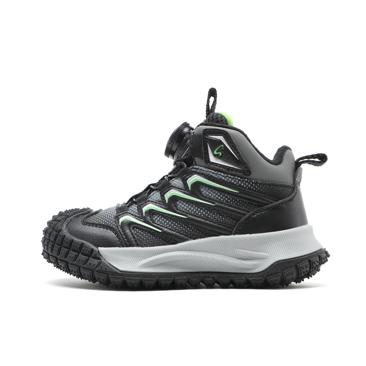 

Теплые детские кроссовки средней высоты с защитой от ударов Satchi, черный