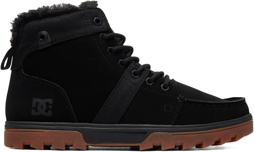 Мужские лодочные ботинки DC Shoes Woodland, Black — фото 2