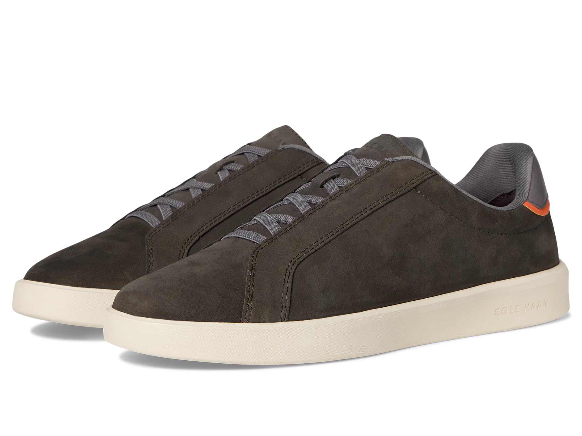 

Кроссовки Cole Haan Grand Crosscourt Daily Ltt Slip-On Sneakers, цвет Raven/Quiet Shade/Ivory