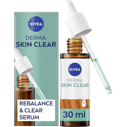 Сыворотка Nivea — Derma Skin Clear Serum — специально разработан для чистой кожи, 30 мл