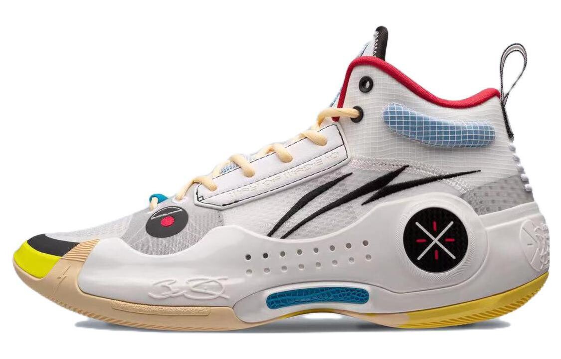 

Кроссовки Li Ning Wow 10 Basketball, белый/мультиколор
