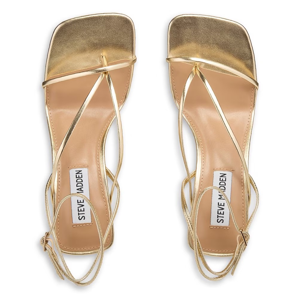 Туфли-сандалии Annie Steve Madden, gold — фото 4