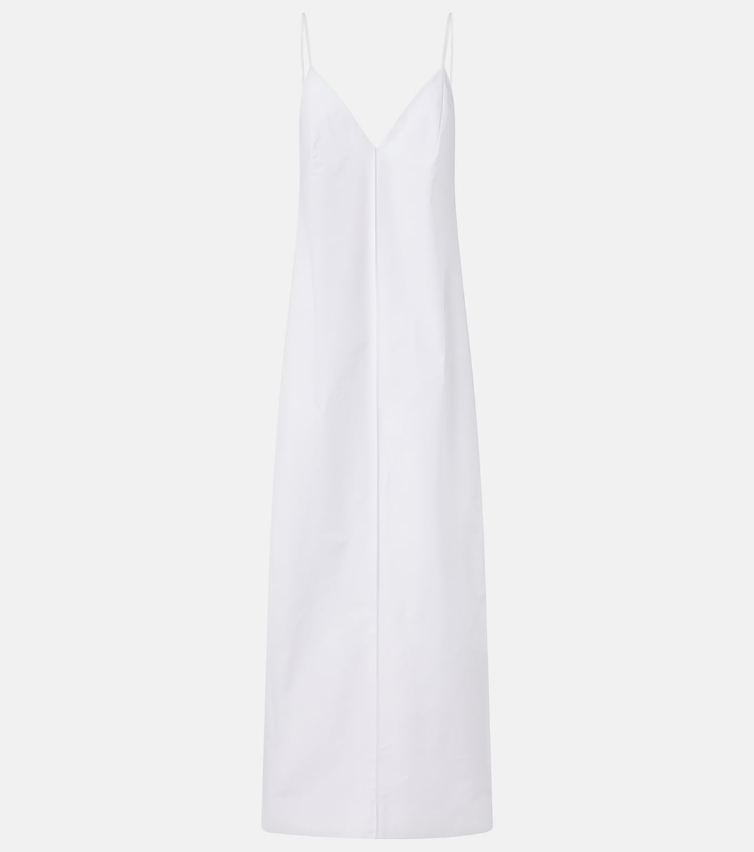 

Tulula silk poplin slip dress Khaite, Chalk