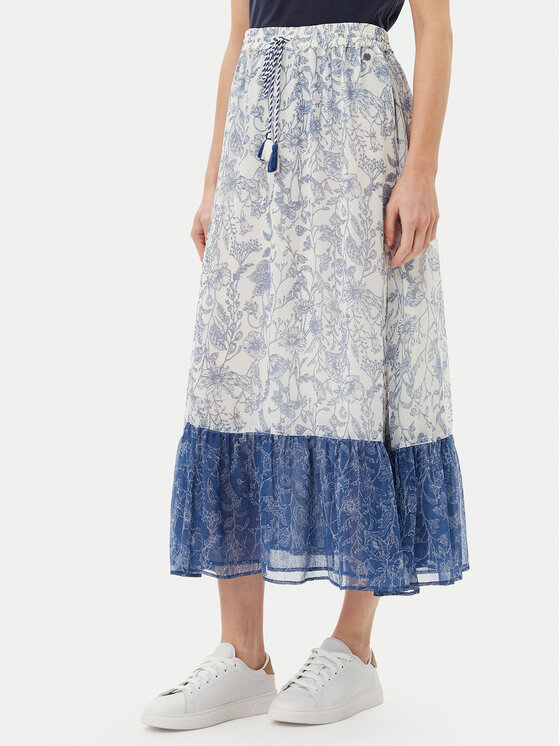 

Трапециевидная юбка стандартный крой PL901194 Pepe Jeans, синий