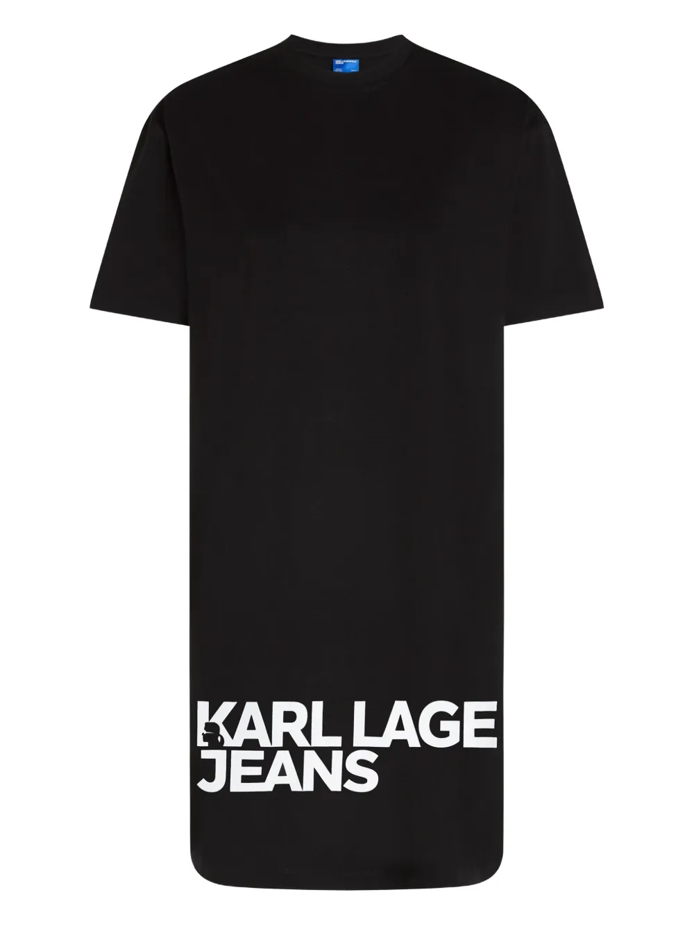 

Платье с принтом-логотипом Karl Lagerfeld Jeans, черный