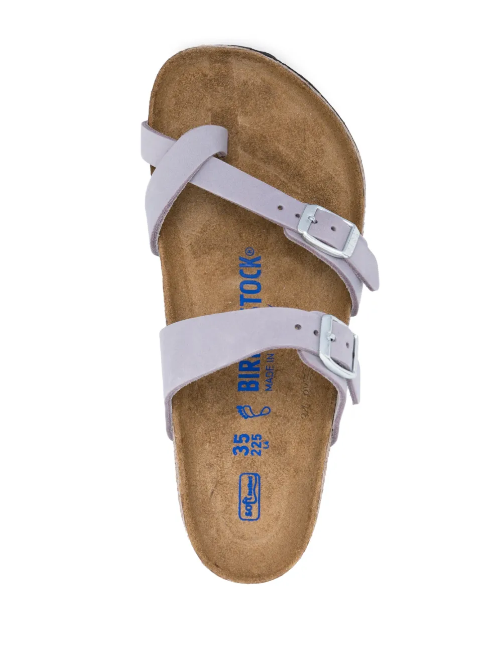 Шлепанцы с открытым носком BIRKENSTOCK, фиолетовый — фото 4