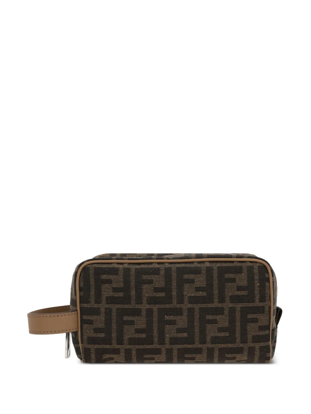 

Маленький несессер с логотипом FF FENDI, коричневый