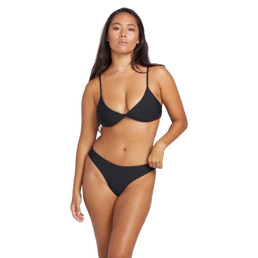 

Низ бикини Volcom Simply Seamless Cheekini, черный