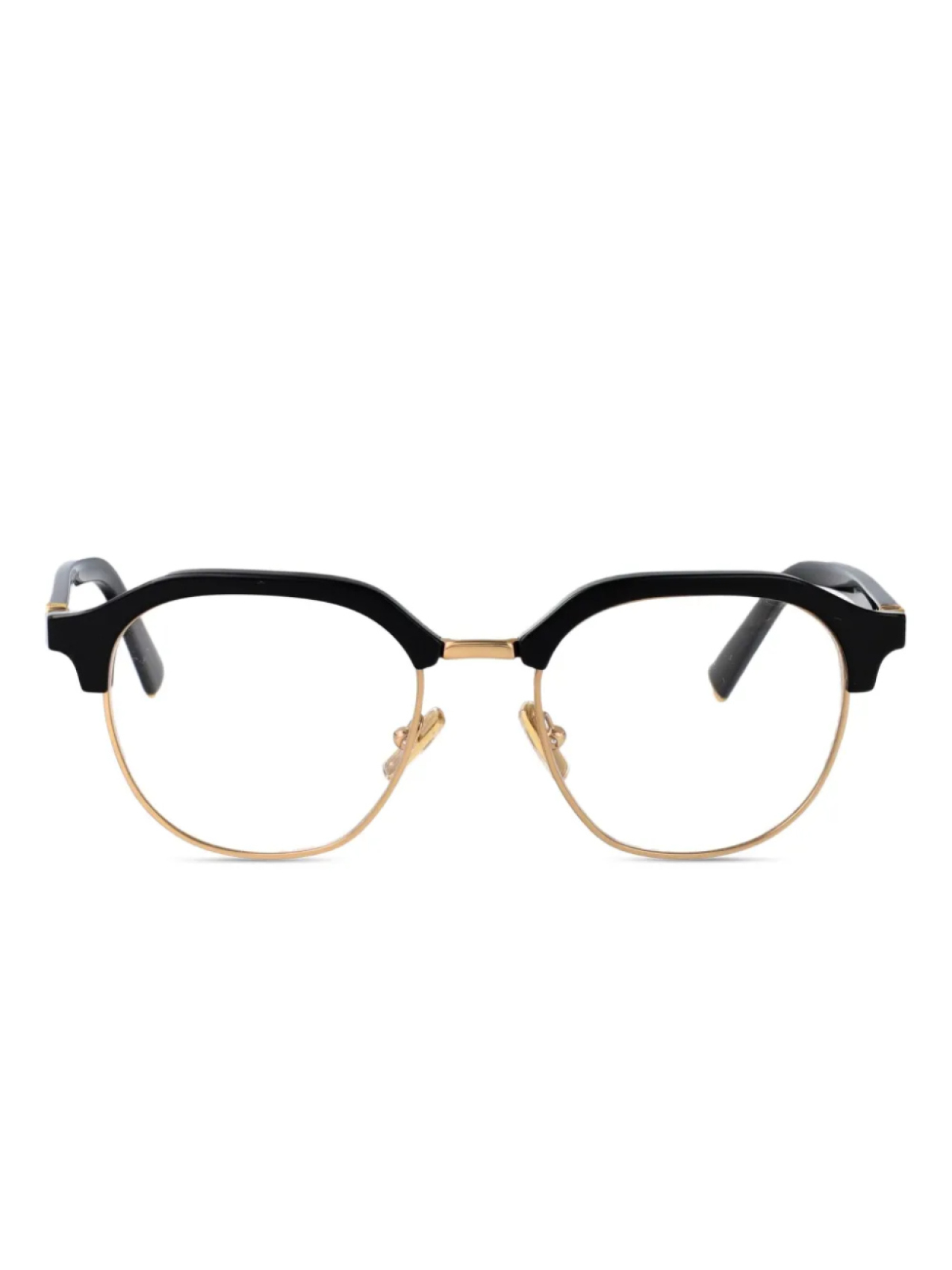 

Miu Miu Eyewear half-frame очки, черный