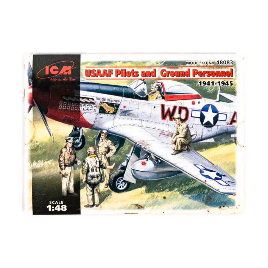 

Пилоты и наземный персонал USAAF, Dragon Models - Master Series (1:48)