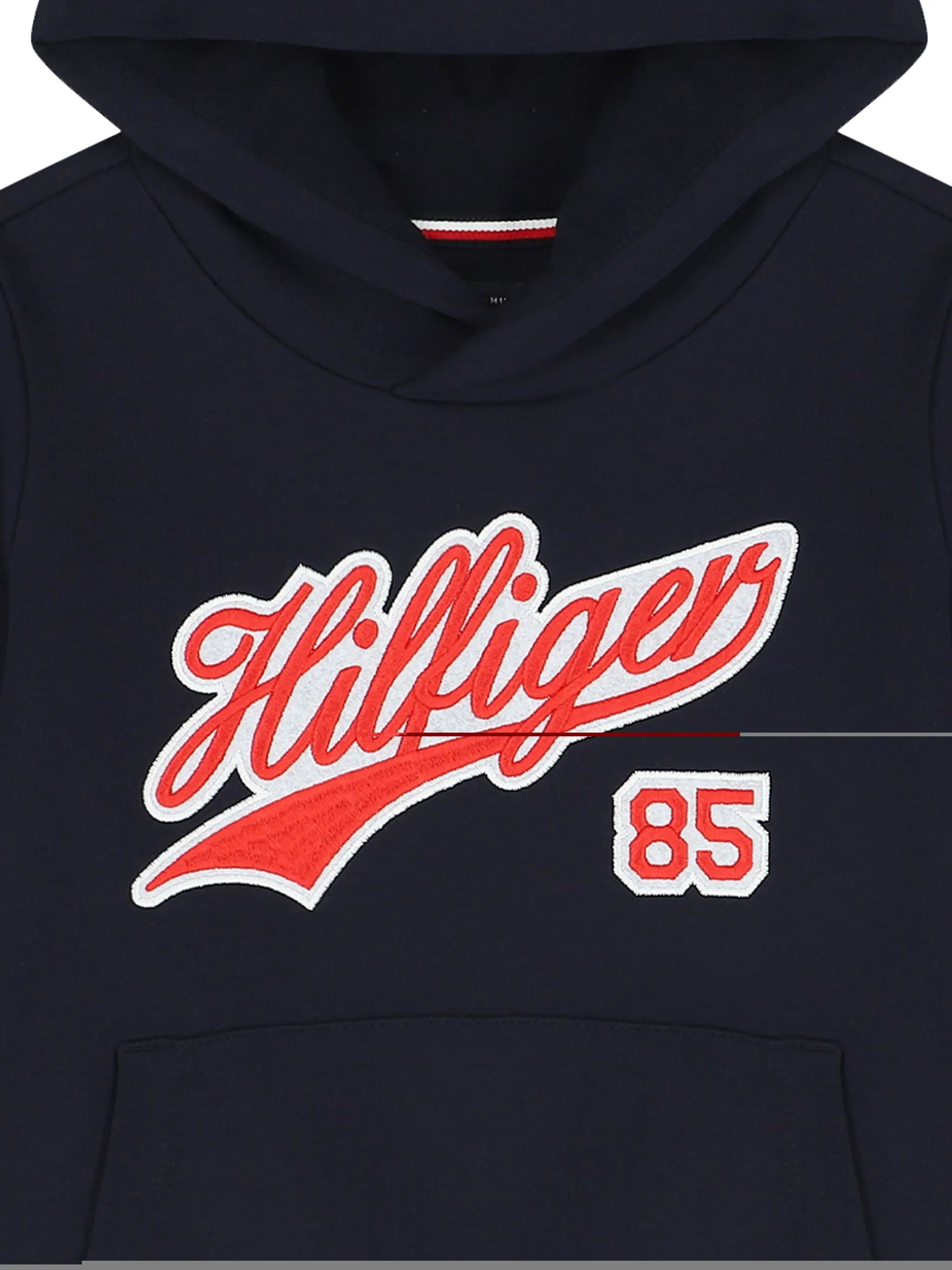 Худи Hilfiger Script Tommy Hilfiger Junior, черный — фото 3