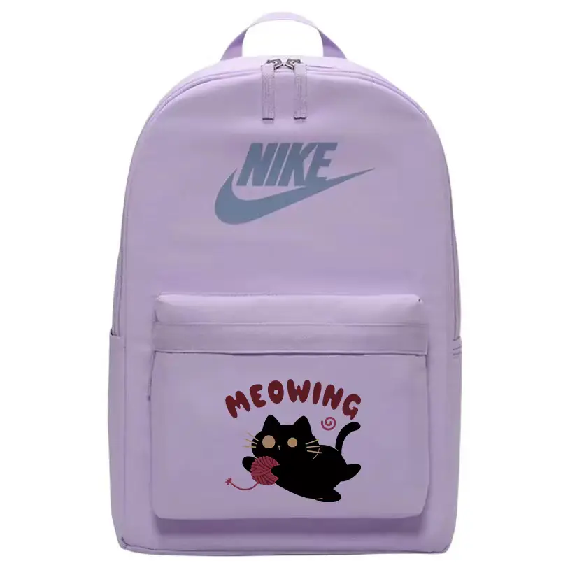 

Nike Тканевый рюкзак унисекс фиолетовый, Totoro Ball Cat
