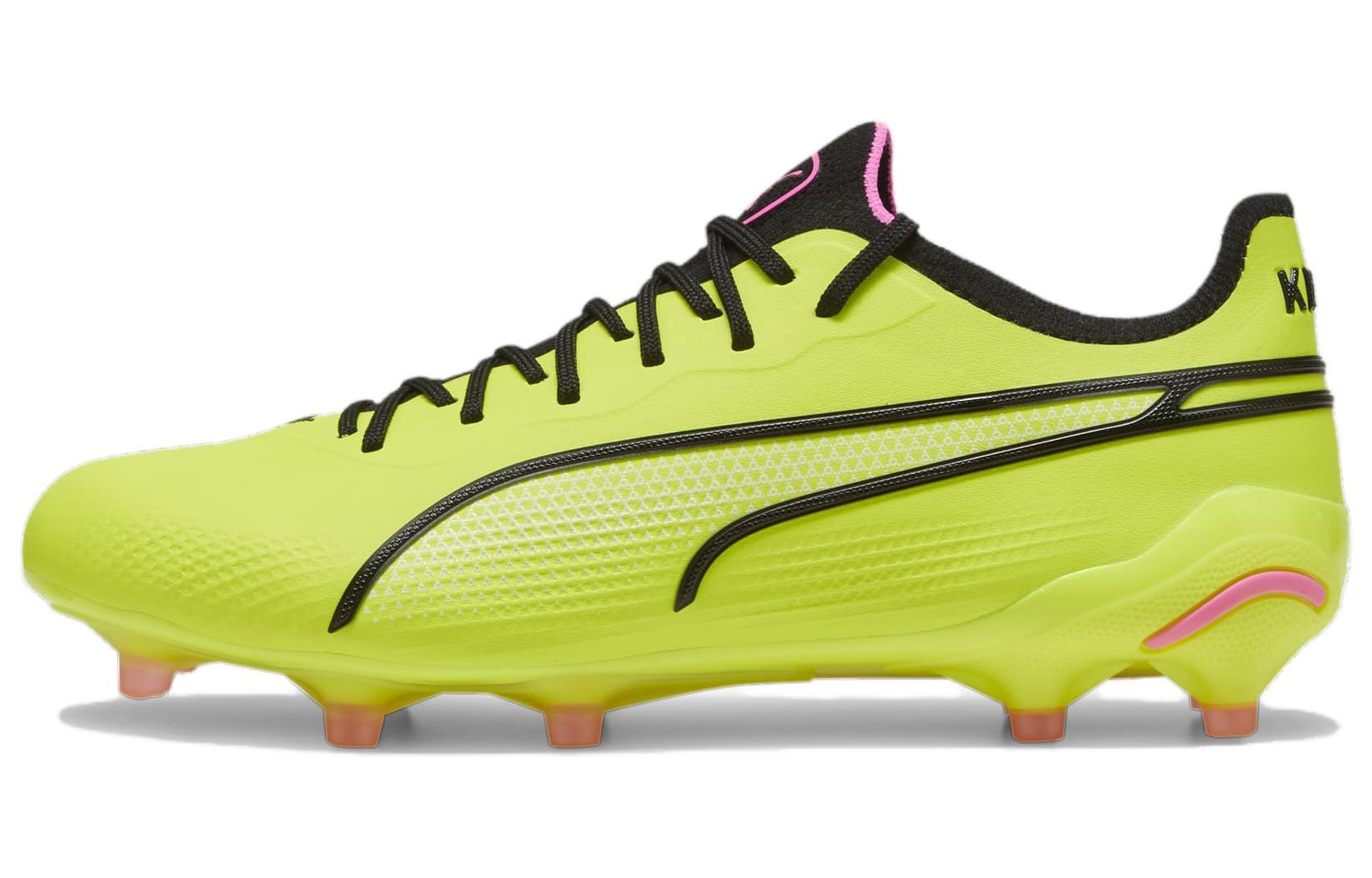 Кроссовки для футбола King Ultimate FG/AG женские зелёные чёрные PUMA
