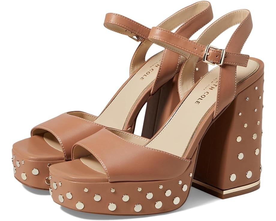 

Туфли Kenneth Cole New York Dolly Studs, цвет Classic Tan Leather