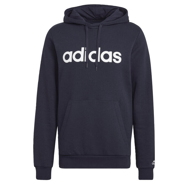 Спортивная толстовка Adidas, цвет petrolblau/weiss — фото 2